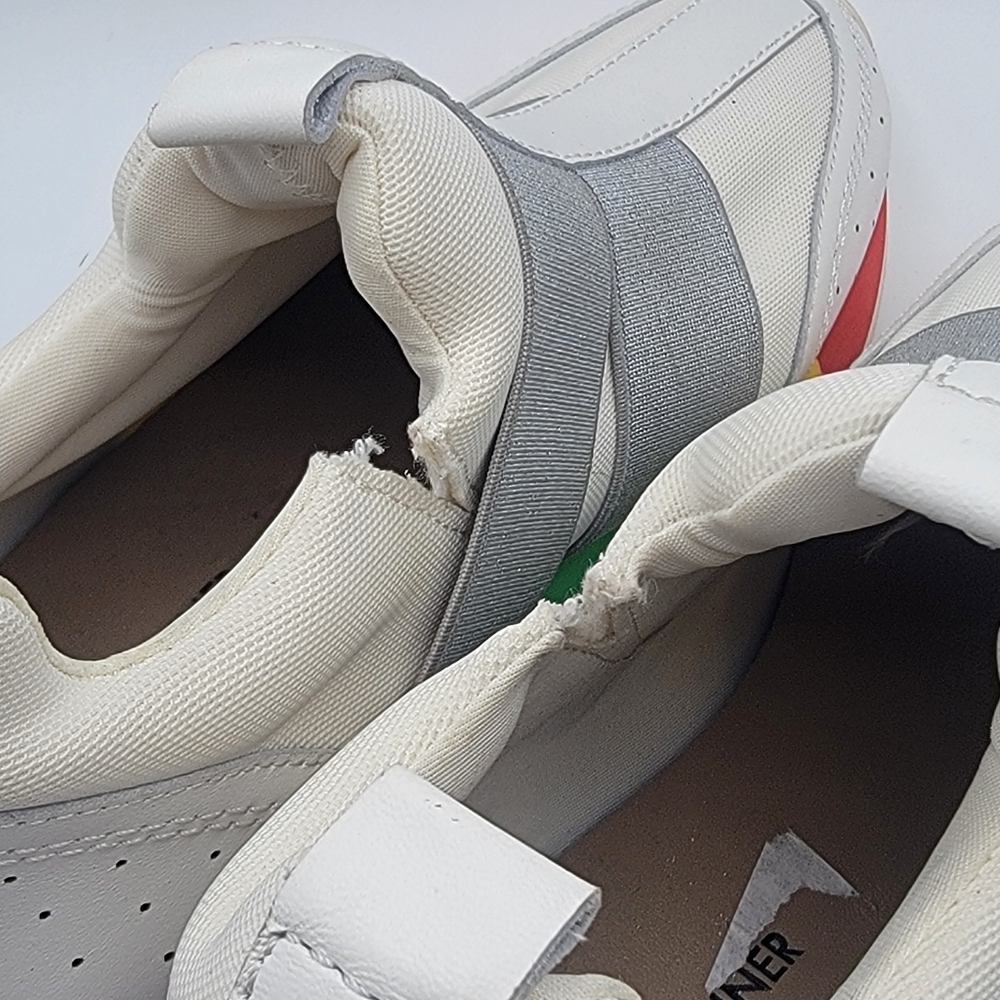 Donald Pliner Colorful Strap Sneakers with Silver Accents SIZE‎ 7.5. #1544 - Picture 5 of 9